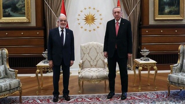 Karamollaoğlu: Erdoğan ile dostane bir görüşme yaptık