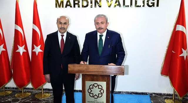 Meclis Başkanı Şentop, Mardin&#039;de Valiliği ziyaret etti