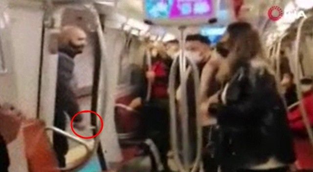 Metrodaki bıçaklı saldırgan tutuklandı