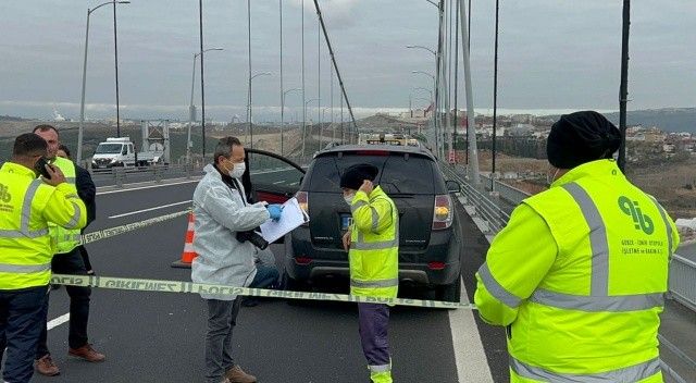 Osmangazi köprüsünde esrarengiz olay: Cipini bırakan iş adamı ortada yok