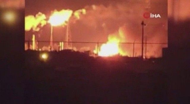 ABD&#039;de petrol rafinerisinde korkutan yangın: 4 yaralı