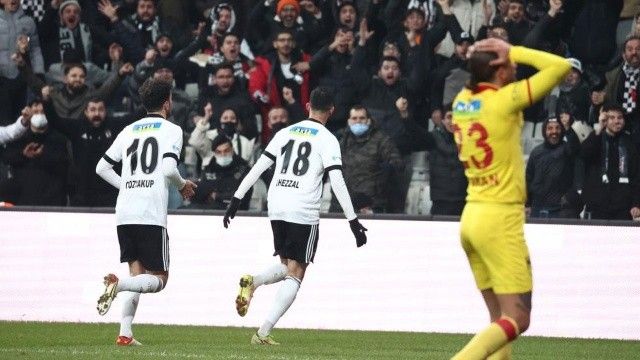 Beşiktaş sürprize izin vermedi: Geriye düştüğü maçta Göztepe&#039;yi yendi