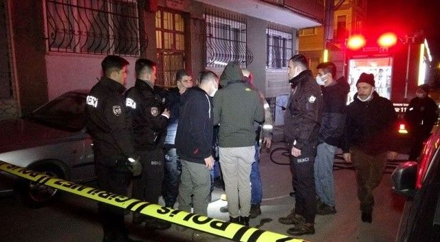 Bursa’da çocuklarının gözü önünde eşini bıçakla öldüren adam evi ateşe verdi