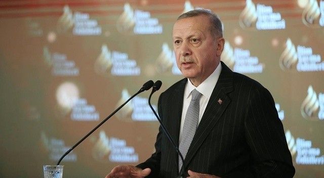 Cumhurbaşkanı Erdoğan&#039;dan faiz indirimi mesajı: Bu mücadeleden alnımızın akıyla çıkacağız
