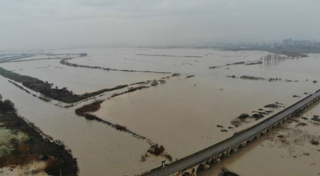 Ergene&#039;de turuncu alarm: Tarım arazileri sular altında kaldı
