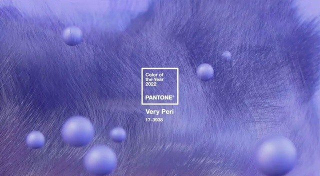 Pantone 2022’nin rengini ‘Very Peri’ olarak ilan etti