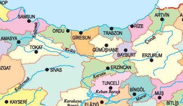 Trabzon ve Gümüşhane&#039;nin sınırlarına ilişkin yeni karar
