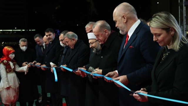 Erdoğan, Osmanlı yadigârı Ethem Bey Camii’nin açılışını yaptı