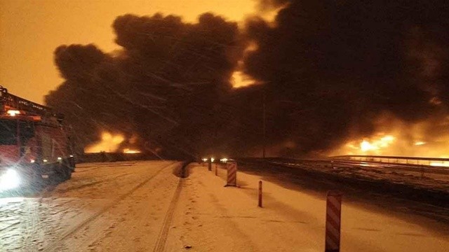 Gaziantep-Kahramanmaraş arasındaki ulaşım durdu: Petrol boru hattında patlama