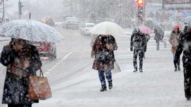 Meteorolojiden 19 kente sarı kodlu uyarı! Yoğun kar yağışı geliyor