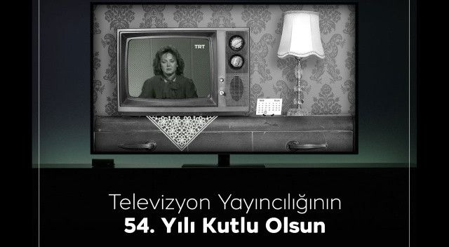TRT televizyon yayıncılığında 54. yılını kutluyor
