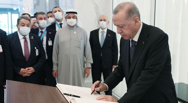 Cumhurbaşkanı Erdoğan Dubai Expo&#039;yu ziyaret etti