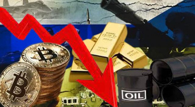 Rusya bombaladı piyasalar altüst oldu! Altın fiyatları fırladı: Kripto paralar sert düştü
