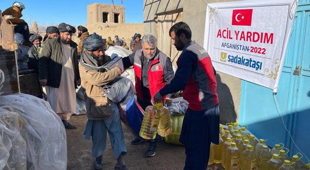 Türkiye’den Afganistan’a insani yardım