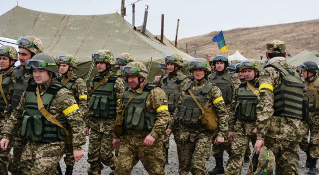 Ukrayna’da yedek askerler göreve başladı