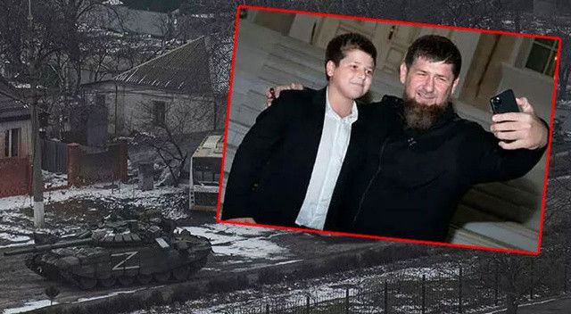 Çeçen lider Kadirov, 14 yaşındaki oğlu Adam&#039;ı Mariupol&#039;e savaşmaya gönderdi