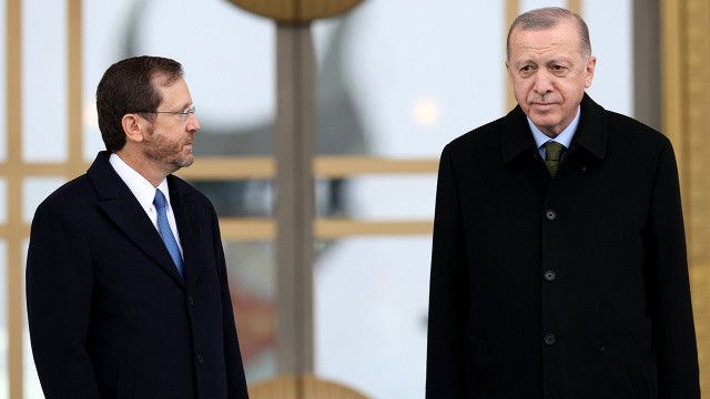 İsrail Cumhurbaşkanı Herzog: Cumhurbaşkanı Erdoğan&#039;a minnettarım