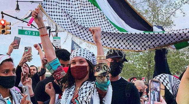 Bella Hadid’in Filistin paylaşımlarına Instagram’dan sansür!