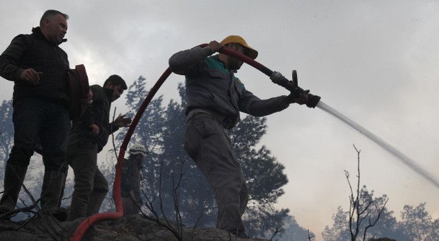 Bodrum’da başlayan orman yangını kontrol altına alındı