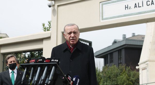 Cumhurbaşkanı Erdoğan: Liderler İstanbul&#039;da buluşabilir