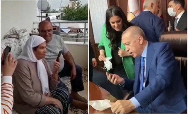 Erdoğan, kanser hastası Halime teyzeyle görüştü