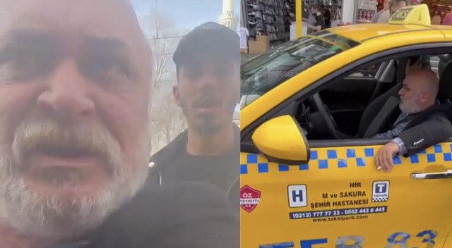 Fatih’te taksiciler vatandaşa saldırdı