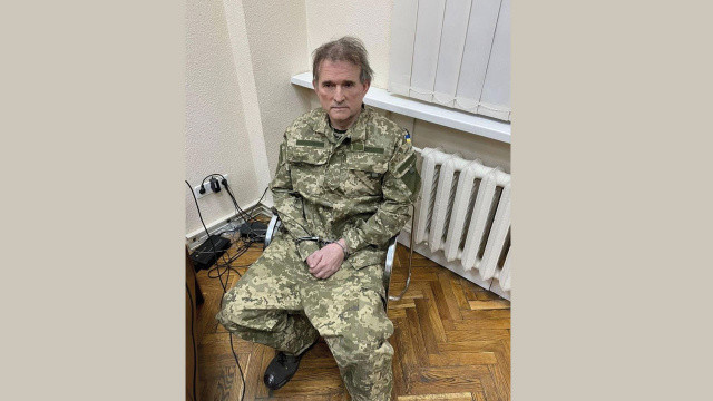 Putin&#039;e yakınlığı ile biliniyordu: Ukraynalı firari milletvekili Medvedchuk yakalandı