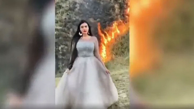 Bu kadarı da pes dedirtti: Tiktok videosu uğruna ormanı ateşe verdi