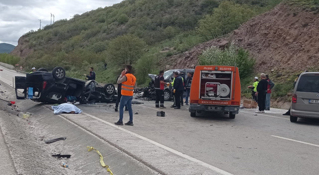 Çankırı’da feci kaza: 3 ölü, 12 yaralı