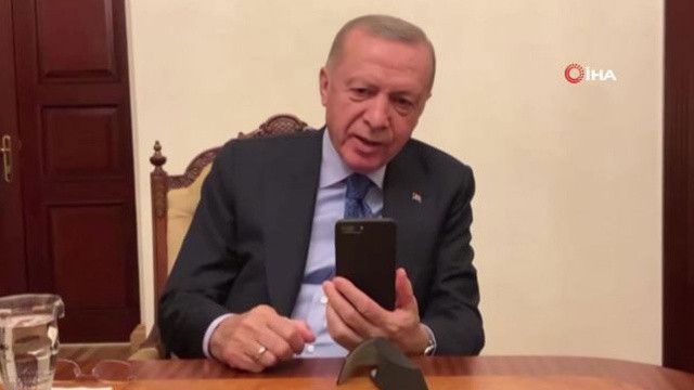 Cumhurbaşkanı Erdoğan’dan milli sporcularına tebrik telefonu