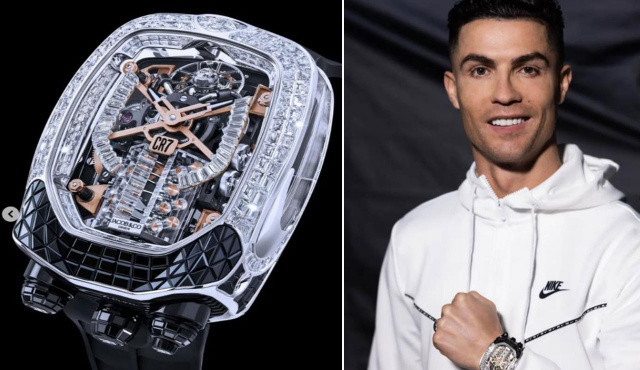 Dünyada yalnızca 126 tane var! Ronaldo&#039;nun yeni saatinin fiyatı yok artık dedirtti