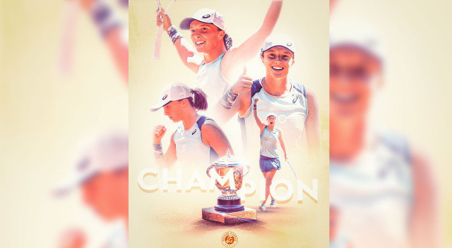 Iga Swiatek 2. kez Roland Garros şampiyonu! Polonyalı raket finalde Coco Gauff&#039;u rahat yendi