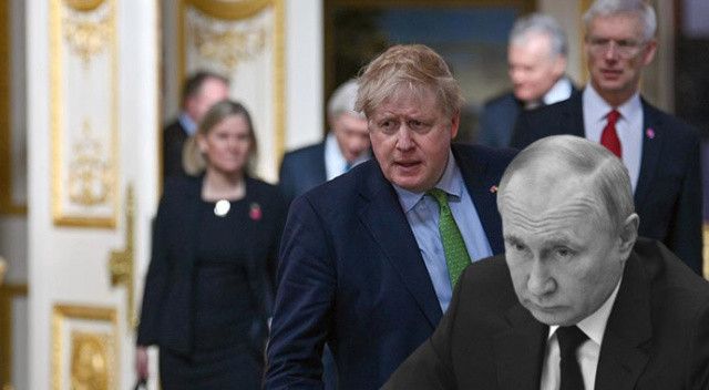 İngiltere Başbakanı Johnson&#039;dan Putin&#039;e açık açık tehdit: Yaptırımlar savaş makinası kalbini vuracak