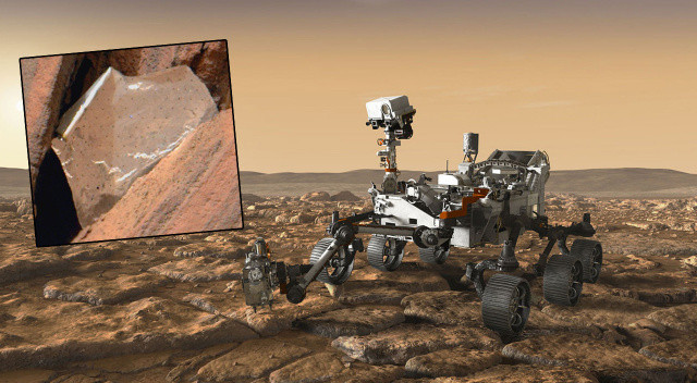 Oysa ki hayatın izlerini arıyorlardı… NASA, Mars’ta çöp buldu