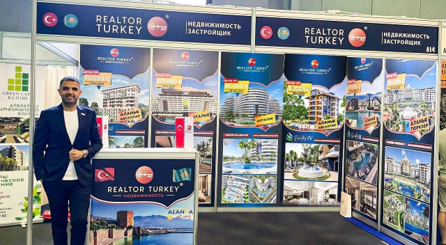 Realtor Turkey Uluslararası Gayrimenkul Yatırım Fuarı için Kazakistan’a gitti