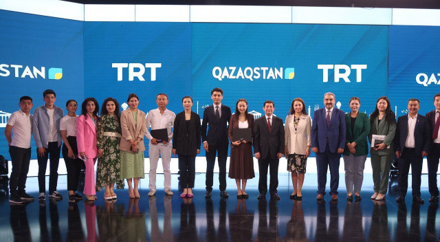 TRT’den Kazakistan’a Eğitim Desteği