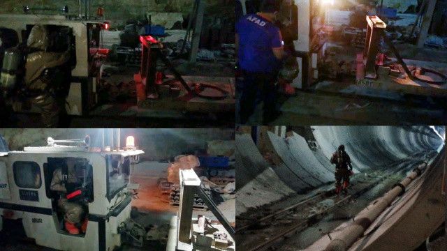 Baraj inşaatında feci kaza: Bir anda patladı 18 işçi yaralandı