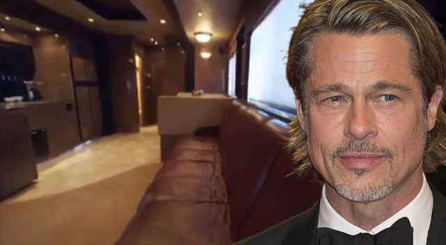 Brad Pitt’in seyyar sarayı