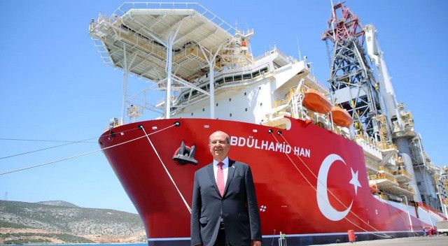 KKTC Cumhurbaşkanı Tatar: Abdülhamid Han sondaj gemisinin hizmeti çok büyük olacaktır