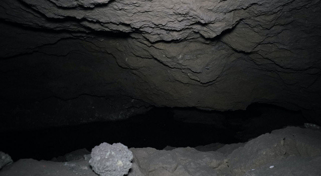 Yağmur sonrası oluşan çukurda 13 yeraltı mağarası keşfedildi