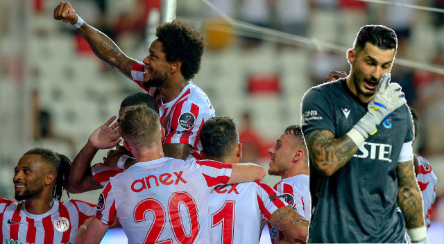 Antalyaspor şampiyon Trabzonspor&#039;a 5 çekti! Nuri Şahin yine başardı...
