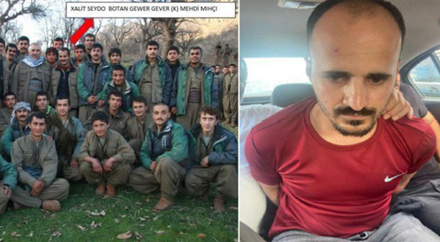 Bombalı eylem hazırlığında yakalanan terörist Mehdi Mıhçı, Karayılan ile irtibatını anlattı
