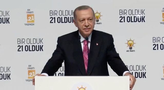 AK Parti 21 yaşında! Cumhurbaşkanı Erdoğan&#039;dan 2023 mesajı