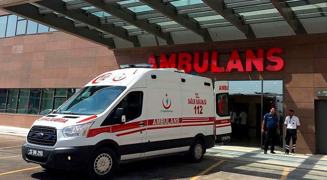 Ekipleri harekete geçiren olay: Hastane önündeki ambulans çalındı