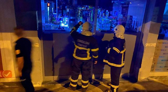 Zincir marketin yangın alarmı ekipleri harekete geçirdi: Gerçek kapıyı açınca ortaya çıktı