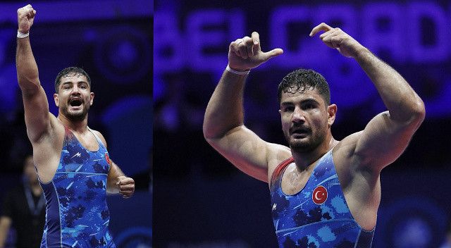Taha Akgül İranlı rakibinden rövanşı aldı, Dünya Güreş Şampiyonası&#039;nda finale çıktı