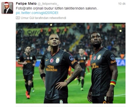 Melo'dan Fenerbahçe'ye gönderme