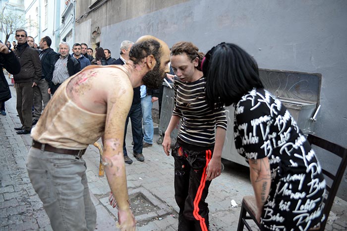 Taksim'deki patlamanın ardından bu görüntü tartışılıyor