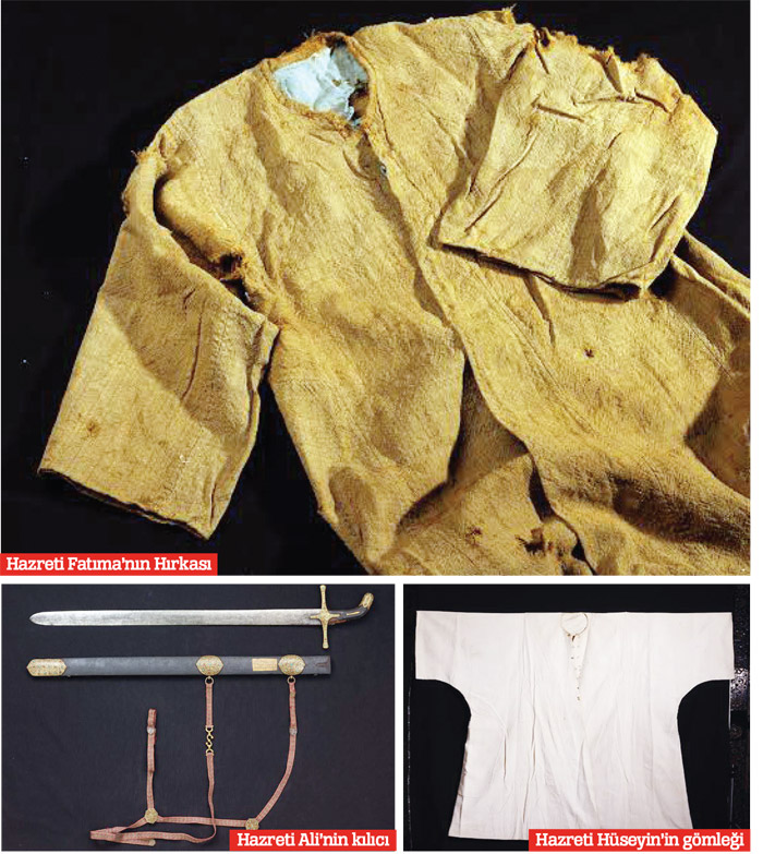 'Kutsal Emanetler'e asırlık bakım