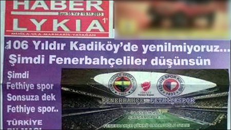 Fenerbahçe'ye tarihi gönderme